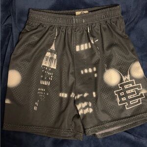 Eric Emanuel Black Graphic Men's Shorts